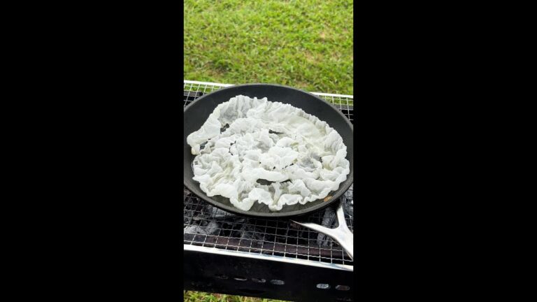 【揚げたら、花が咲く！？】「BBQで主役かっさらう♪」「無限に食べちゃう！」サクパリ♡ライスペーパースナック / Crispy Rice Paper Chips