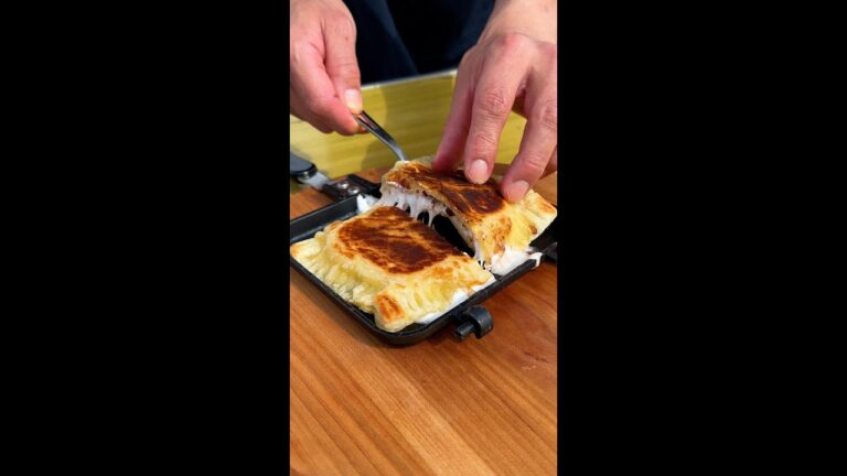 【BBQの締めはこれ！】マシュマロとチョコがとろ〜りサクサクパイ / BBQ Tips: S'More Pastry