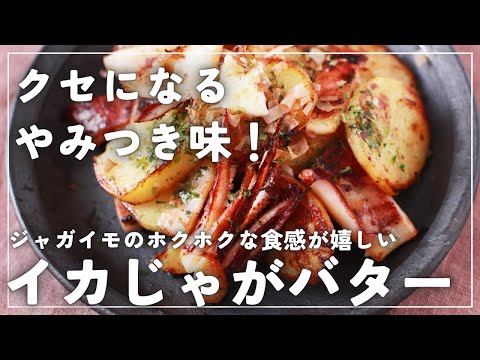 おつまみに困ったらコレ！家飲みで大活躍する【イカじゃがバター】の作り方
