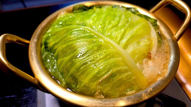 1玉100円のキャベツは全部これで食い尽くせ鍋