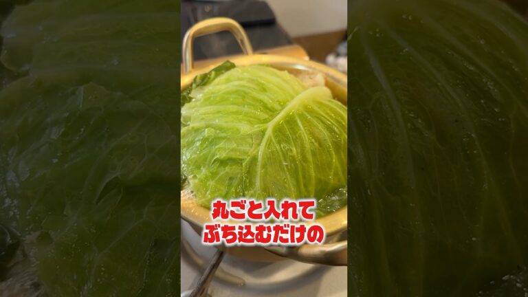 キャベツと鶏丸ごと入れてぶち込むだけの鶏キャベツ鍋がリピート確定!#shorts #リュウジ #キャベツ #鶏肉 #鍋 #レシピ #料理 キャベツと鶏丸ごと入れてぶち込むだけの鶏キャベツ鍋がリピート確定!#shorts #リュウジ #キャベツ #鶏肉 #鍋 #レシピ #料理