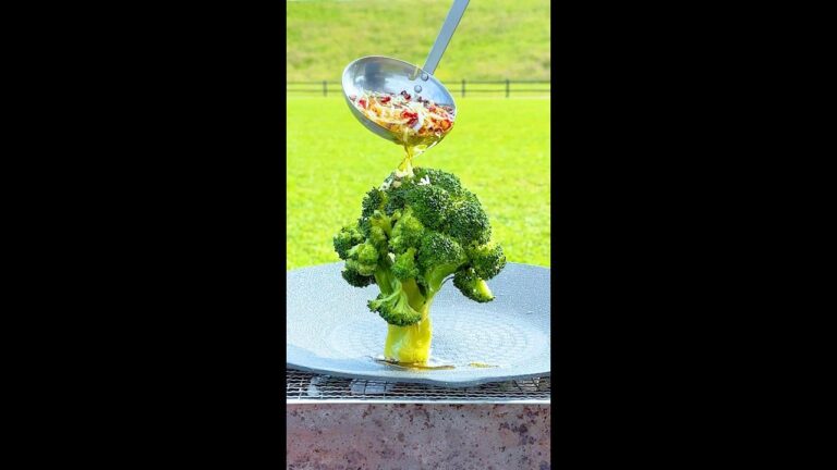 【ブロッコリー史上1番ウマい食べ方♡】「この手があったか！」「お酒とめっちゃ合う！」簡単おつまみレシピ / Garlic Broccoli