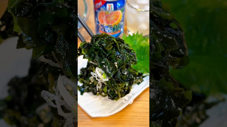 簡単でメチャウマ!わかめナムル😋 簡単でメチャウマ!わかめナムル😋