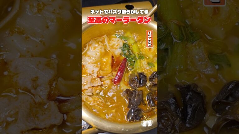 ネットでバズり散らかしてるガチウマ麻辣湯、これが最強のレシピです #PR #JOYL