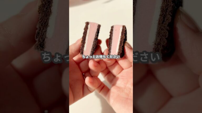 【簡単スイーツ】生チョコオレオサンドの作り方 #shorts