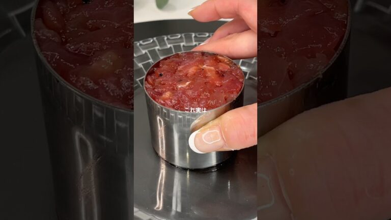 マグロとアボカドのタルタル クレソン風味 レシピ詳細はコメント欄☑️ #おうち飲み #ワインに合うおつまみ #簡単レシピ #shorts #アボカドレシピ