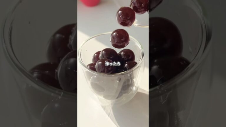 【簡単スイーツ】コーヒーゼリー（二層ゼリー、カフェオレゼリーVer.）の作り方 #short