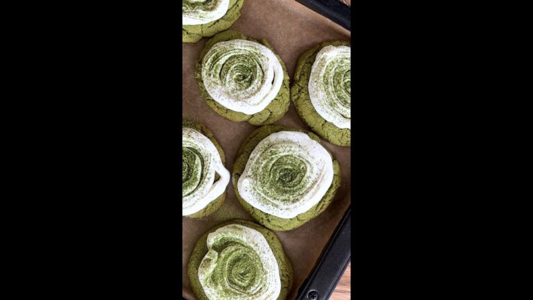 【抹茶、抹茶、中も外も抹茶!】ダブル使いでカフェ級クオリティ♡とろける抹茶ティラミスクッキー / Matcha Tiramisu Cookies 【抹茶、抹茶、中も外も抹茶!】ダブル使いでカフェ級クオリティ♡とろける抹茶ティラミスクッキー / Matcha Tiramisu Cookies