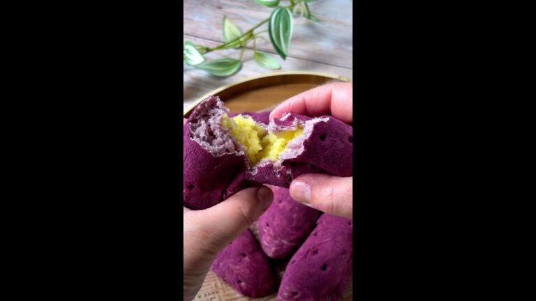 【お芋…じゃなくてパン】韓国で話題「コグマパン」再現レシピ。割ってもまんま、さつまいも！ / Korean Sweet Potato Bread (Goguma Ppang)