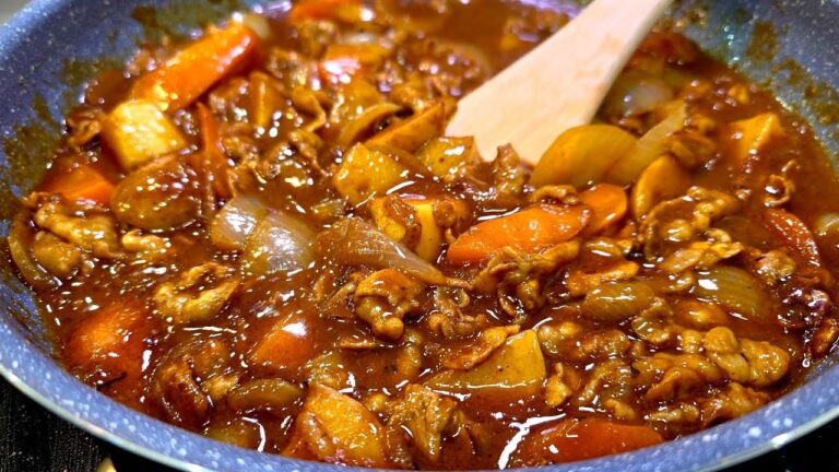 家のカレーこれになってしまったとクレームが入ったほど旨い【王道キングカレー】