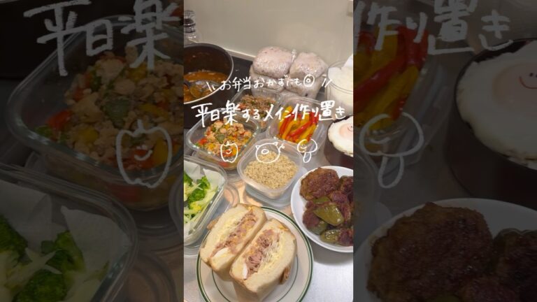 【1時間で夕飯/作り置き】週1まとめ買い#野菜保存方法#野菜#保存方法#まとめ買い
