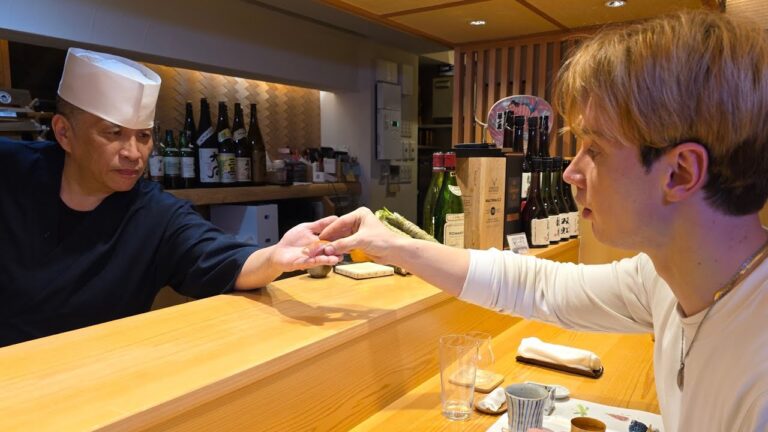 ガチの外国人に日本最高峰の寿司を食わせた結果がヤバい