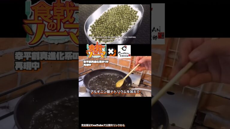 「進化系海苔弁当」食戟のソーマ再現料理#youtubeshorts