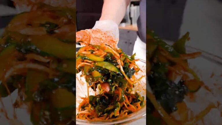 さっぱりなのに味しっかり…きゅうりわかめ和え 🥒