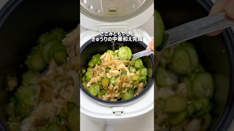 ささみともやしのやみつき中華サラダ