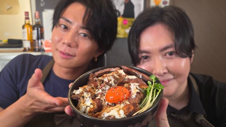 北山先輩と作る究極のステーキ丼がヤバイ 北山先輩と作る究極のステーキ丼がヤバイ