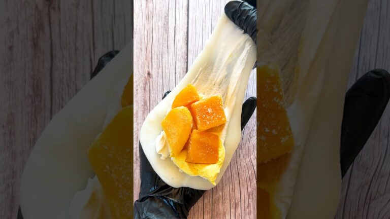 【次にバズるのは、お餅の中にフルーツ！？】もちもち、とろ〜り食感がクセになる！新感覚スイーツ「上海もち」 / Mango Shanghai Mochi